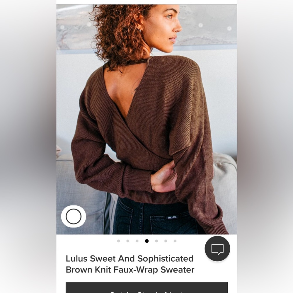 Lulu’s wrap sweater